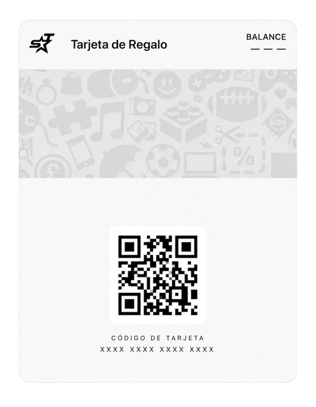 TARJETA DE REGALO